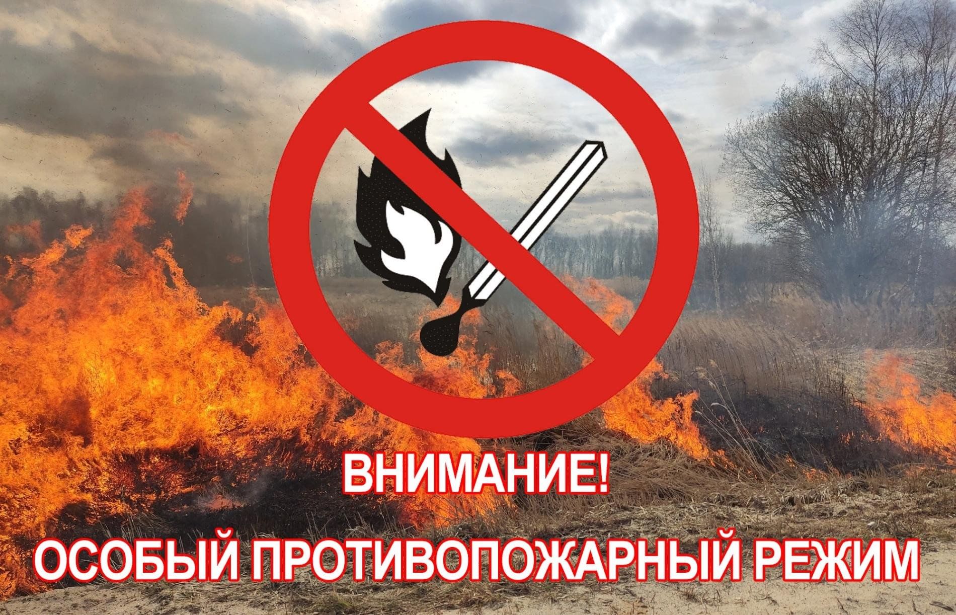Особый противопожарный режим с 25.04.2025 по 15.05.2025..