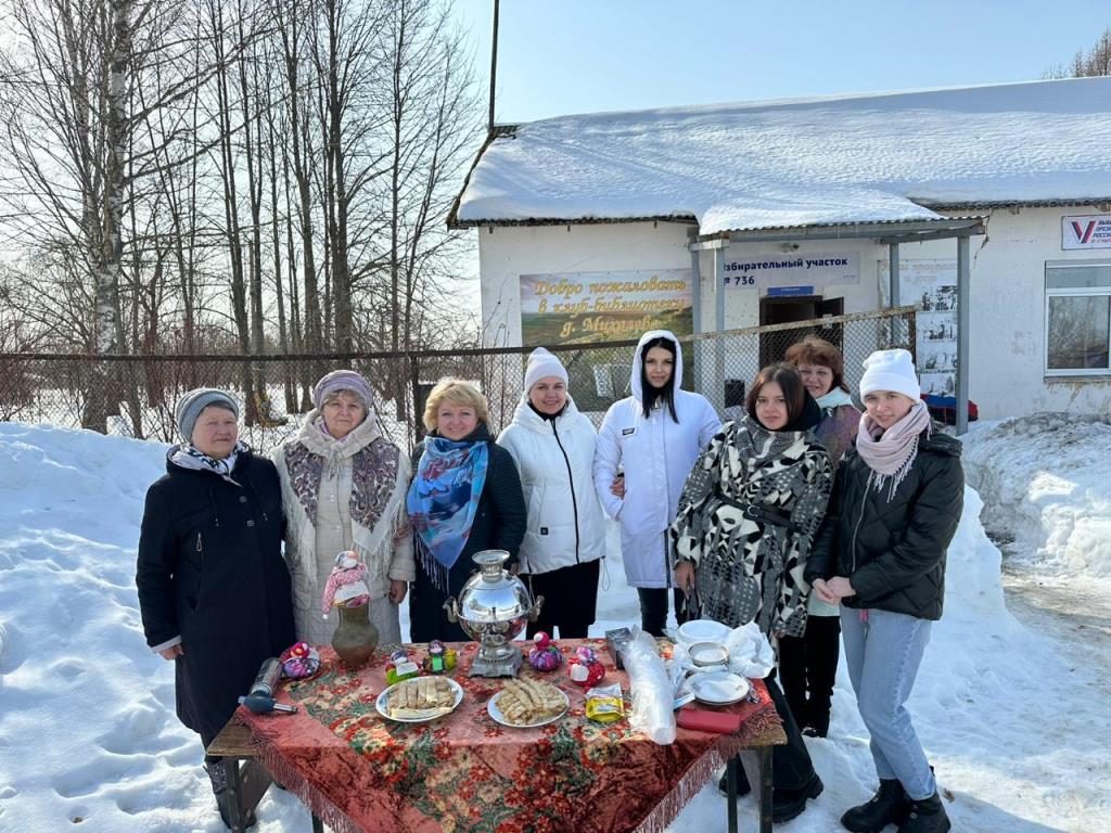 Масленица в д.Михалёво.